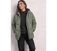 Gefütterter Midi-Parka mit Kapuze
