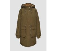 Gefütterter Parka mit Kapuze L Grün