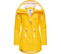 Gefütterter Regenmantel mit Kapuze "Monadis Rainy Intl." Yellow XL
