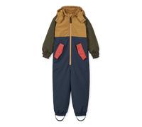 Gefütterter wetterfester Schneeanzug Sne - Liewood - 1 Jahr (80) / Army brown multi mix