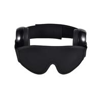 Gehörschutz Schlafen+3D Schlafmaske Set,Noise Cancelling Schalldichte Ohrenschützer+Augenmaske,Verbessern Den Schlaf, Verstellbarer Lärmschutz Kopfhörer Sleep Mask