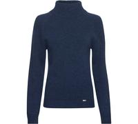 Geiger Stehkragen-Pullover Jeansblau (Größe: L) L blau