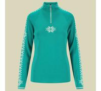 Geilo Sweater Women M türkis - Farbe peacock offwhite