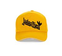 (Gelb) Judas Priest Cap Screaming for Vengeance UK Heavy Metal Band Baseball Caps Hohe Qualität