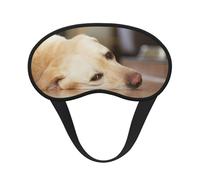 Gelber Labrador Retriever-Print,Vollständige Augenabdeckungen, lichtundurchlässige Schlafmasken, Verdunkelungs-Augenschützer