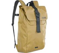 Gelber Reiserucksack mit 16 Taschen