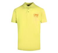 Gelbes Poloshirt „Cavalli Class“ mit auffälligem Logo L