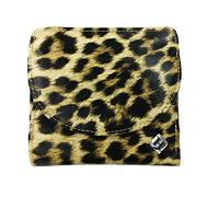 Geldbeutel Damen klein, Reise Geldbörse, viele Fächer Leo, RFID Blocker, Münzfach | Wiener Schachtel Portemonnaie Portmonee Damengeldbörse Damenportemonnaie Damengeldbeutel Geldtasche Wallet for woman