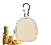Geldbörse aus Leder - kleine Kleingeldbörse | wasserdichte Kleingeldtasche | kleine Geldbörse mit Reißverschluss | Schlüsselbörse | tragbare Münztasche für Männer und Frauen | für Männer und Väter