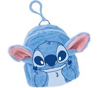 Geldbörse aus Plüsch Stitch - Geldbörse für Kinder mit Stitch-Design aus gepolstertem Plüsch, Reißverschluss und Format ideal zur Aufbewahrung von Münzen, Schlüsseln oder kleinen Schätzen im