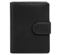 Geldbörse BAGAN, Damen, schwarz, Leder, unifarben, Kleinlederwaren, echt Leder (31015406-0) schwarz