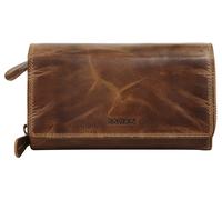 Geldbörse BAGAN "BAGAN Damen echt Leder", Damen, braun, Leder, Kleinlederwaren, echt Leder (25174519-0) braun