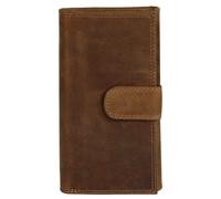 Geldbörse BAGAN "BAGAN Herren, Damen echt Leder", Damen, braun, Leder, Kleinlederwaren, echt Leder (75664052-0) braun