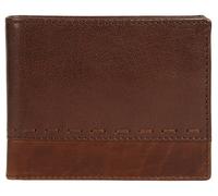 Geldbörse BAGAN, Damen, braun, Leder, leicht glänzend, unifarben, Kleinlederwaren, echt Leder (21725133-0) braun