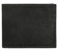 Geldbörse BAGAN, Damen, schwarz, Leder, unifarben, Kleinlederwaren, echt Leder (30643725-0) schwarz
