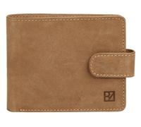 Geldbörse BODENSCHATZ "BICOLOUR", Damen, braun (cognac), Leder, gepflegt, Kleinlederwaren, echt Leder (74489124-0) cognac