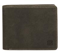 Geldbörse BODENSCHATZ "BODENSCHATZ Herren BICOLOUR echt Leder", Damen, schwarz, Leder, Kleinlederwaren, echt Leder (73528862-0) schwarz
