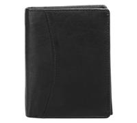 BODENSCHATZ Geldbörse NAPOLI, 2fach klappbar Einheitsgröße schwarz Geldbörsen Geldscheinklammern Taschen Unisex Einheitsgröße schwarz