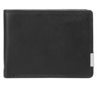 Geldbörse BODENSCHATZ, Damen, schwarz, Leder, leicht glänzend, Kleinlederwaren, echt Leder (61058266-0) schwarz