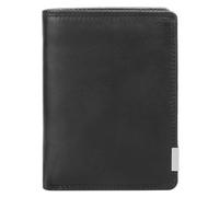 Geldbörse BODENSCHATZ, Herren, schwarz, Leder, beschichtet, leicht glänzend, Kleinlederwaren Geldbörse, echt Leder (78534339-0)