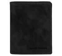 Geldbörse BRUNO BANANI "BRUNO BANANI Herren, Damen echt Leder", Damen, schwarz, Leder, leicht glänzend, unifarben, Kleinlederwaren, echt Leder (32485519-0) schwarz