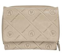 bruno banani Geldbörse Echt Leder Damen | RFID-Schutz, praktische Fächeraufteilung, 5 Einsteckmöglichkeiten, Münzfach mit Reißverschluss beige | 021827