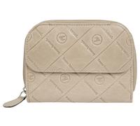 bruno banani Geldbörse im Querformat Echt Leder Damen | Schlanke Geldbörse, leichtes Portemonnaie, 2 Kartenabteile, umlaufender Reißverschluss | 021857