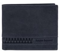 Geldbörse BRUNO BANANI, Damen, blau, Leder, unifarben, Kleinlederwaren, echt Leder (81994213-0) blau
