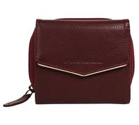 Geldbörse BRUNO BANANI, Damen, rot, Leder, leicht glänzend, unifarben, Kleinlederwaren, echt Leder (55883309-0) rot