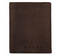 Bugatti Fashion Portemonnaie Luca - Echtleder, Klappe mit RFID-Schutz - Braun