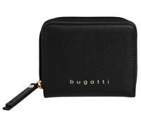 bugatti Ella Zip Around Wallet S Black Saffiano