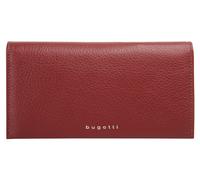 Geldbörse BUGATTI "LADY TOP", Damen, rot, Leder, unifarben, Kleinlederwaren Geldbörse, echt Leder (66458968-0)
