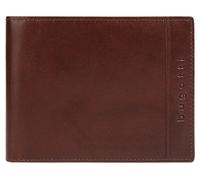 Geldbörse BUGATTI "LUCIDO", Damen, braun, Leder, leicht glänzend, unifarben, Kleinlederwaren, echt Leder (42422614-0) braun