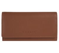 Geldbörse BUGATTI "PUNTO", Damen, braun (cognac), Leder, leicht glänzend, unifarben, Kleinlederwaren, echt Leder (38308138-0) cognac