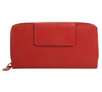 Bugatti Vertice Geldbörse rot, Leder, Damen