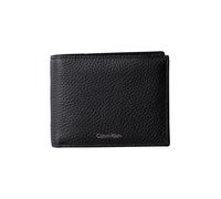 Calvin Klein Geldbörse LV04D1241G geprägtes Leder 12 cm Schwarz
