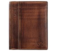 Geldbörse CAMEL ACTIVE "Melbourne", Herren, braun, Leder, Antik-Look, Kleinlederwaren, aus hochwertigem Rindsleder mit kernigen Nähten im Used Look (50470508-0) braun