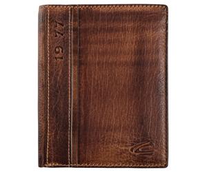 Geldbörse CAMEL ACTIVE "Melbourne", Herren, braun, Leder, Antik-Look, Kleinlederwaren, aus hochwertigem Rindsleder mit kernigen Nähten im Used Look (50470508-0) braun