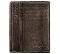 camel active Melbourne Herren Geldbörse Hochformat Leder Mittelgroß Schwarz