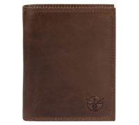Geldbörse CHIEMSEE "CHIEMSEE Herren, Damen echt Leder", Damen, braun, Leder, leicht glänzend, unifarben, Kleinlederwaren, echt Leder (90061639-0) braun