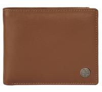 Geldbörse CHIEMSEE "CHIEMSEE Herren echt Leder", Damen, braun (cognac), Leder, leicht glänzend, unifarben, Kleinlederwaren, echt Leder (25789001-0) cognac