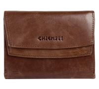 Geldbörse CHIEMSEE, Damen, braun (cognac), Leder, leicht glänzend, unifarben, Kleinlederwaren, echt Leder (13084529-0) cognac