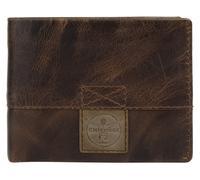 Geldbörse CHIEMSEE, Damen, braun, Leder, leicht glänzend, unifarben, Kleinlederwaren, echt Leder (69061909-0) braun