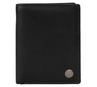 Geldbörse CHIEMSEE, Damen, schwarz, Leder, leicht glänzend, unifarben, Kleinlederwaren, echt Leder (64666002-0) schwarz