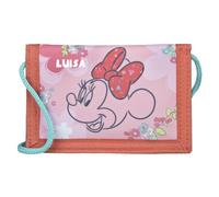 Geldbörse Disney Minnie Mouse Mädchen - Personalisiert mit Name - Geldbeutel zum Umhängen Kinder