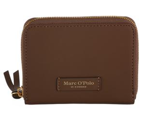 Geldbörse "Ellis", Herren, dunkelbraun, Glattleder, MARC O'POLO ACCESSORIES, unifarben, Kleinlederwaren, Damen Geldbeutel, Portemonnaie mit Rundum-Reißverschluss (57271525-0) dunkelbraun