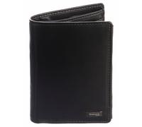 GREENLAND Herren Geldbörse 'Black Nappa' schwarz, Größe One Size, 4487444 Schwarz S