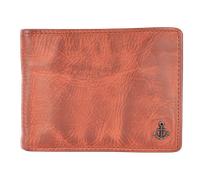 Geldbörse HARBOUR 2ND, Damen, cognac, Rindsleder, Kleinlederwaren, Herren Portemonnaie, Geldbeutel mit Anker-Schmuckelement (84951068-0) cognac