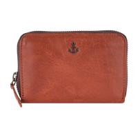 Geldbörse HARBOUR 2ND "Seraphina", Damen, braun (cognac), Rindsleder, Kleinlederwaren, Wallet Brieftasche Geldbeutel mit charakteristischem Anker-Emblem (44960468-0) cognac