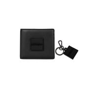 Geldbörse HUGO "Geldbörse GB_4CC&Key RubPatch", Damen, schwarz, Obermaterial: 70% Polyurethan PU. 30% Polyester PES., Kleinlederwaren (21517962-0) schwarz